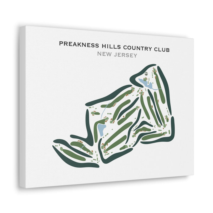 Preakness Hills Country Club, New Jersey - Printed Golf Courses