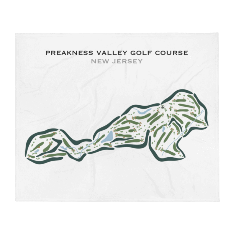 Preakness Valley Golf Course, New Jersey - Printed Golf Course