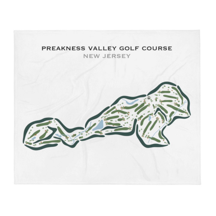 Preakness Valley Golf Course, New Jersey - Printed Golf Course