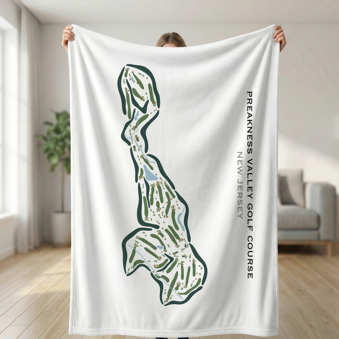 Preakness Valley Golf Course, New Jersey - Printed Golf Course
