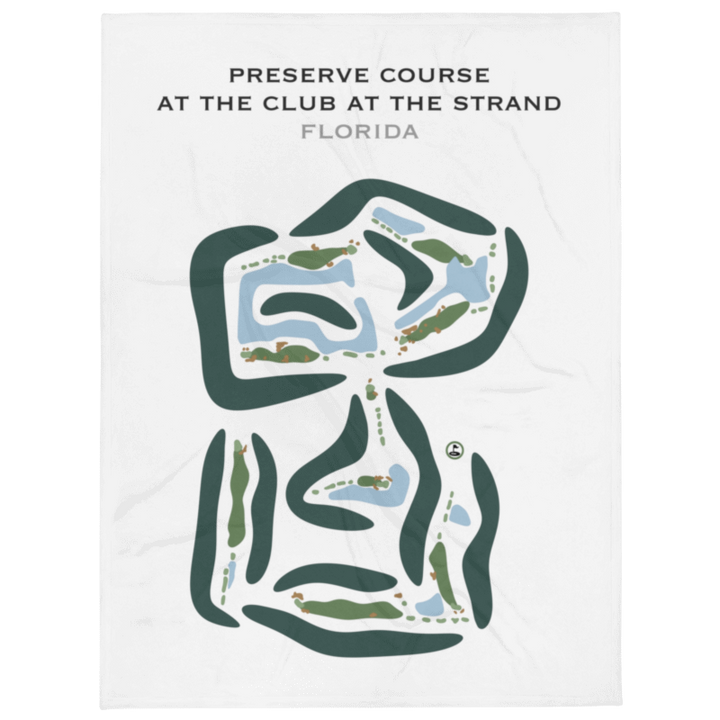 Preserve Course at The Club At The Strand, Florida - Printed Golf Courses