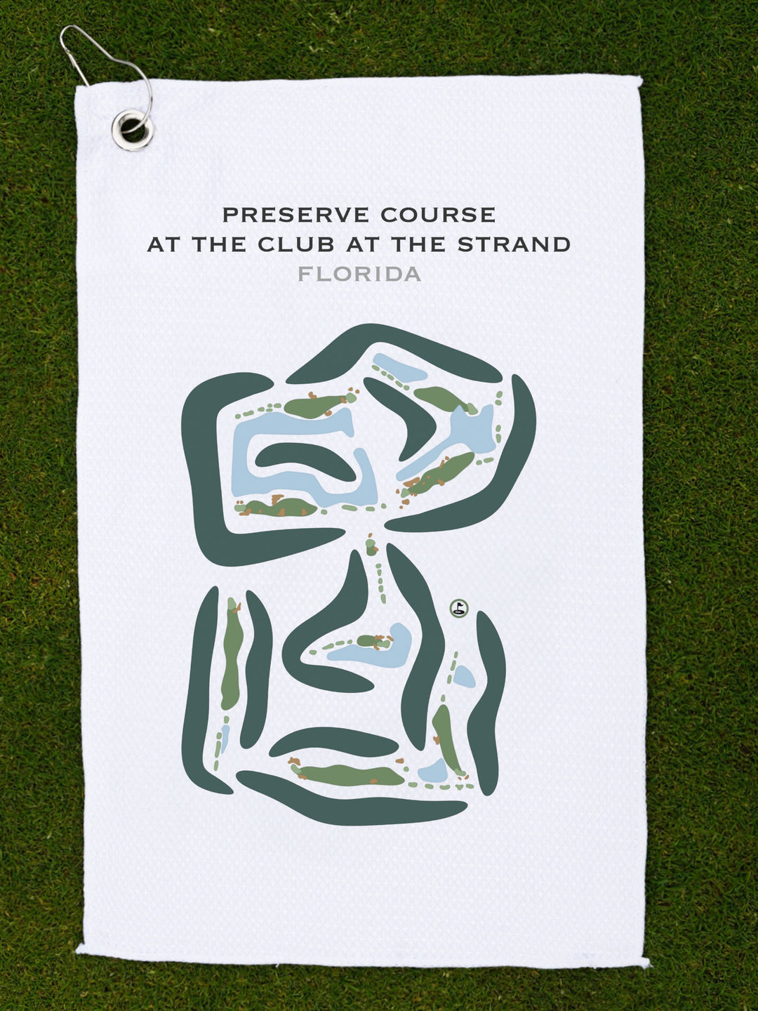 Preserve Course at The Club At The Strand, Florida - Printed Golf Courses