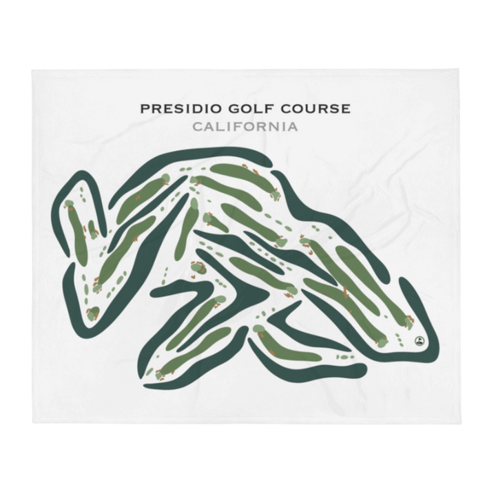 Presidio Golf Course, California - Printed Golf Courses