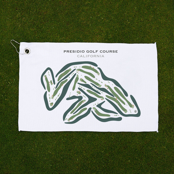 Presidio Golf Course, California - Printed Golf Courses