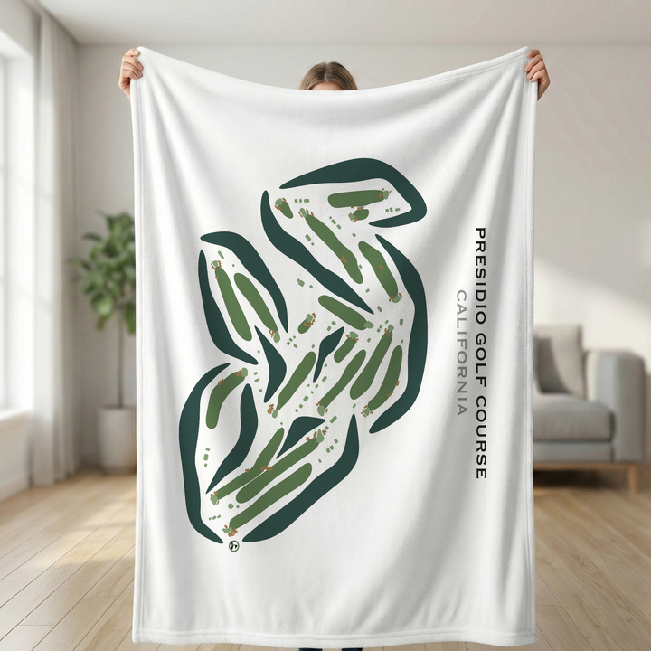 Presidio Golf Course, California - Printed Golf Courses