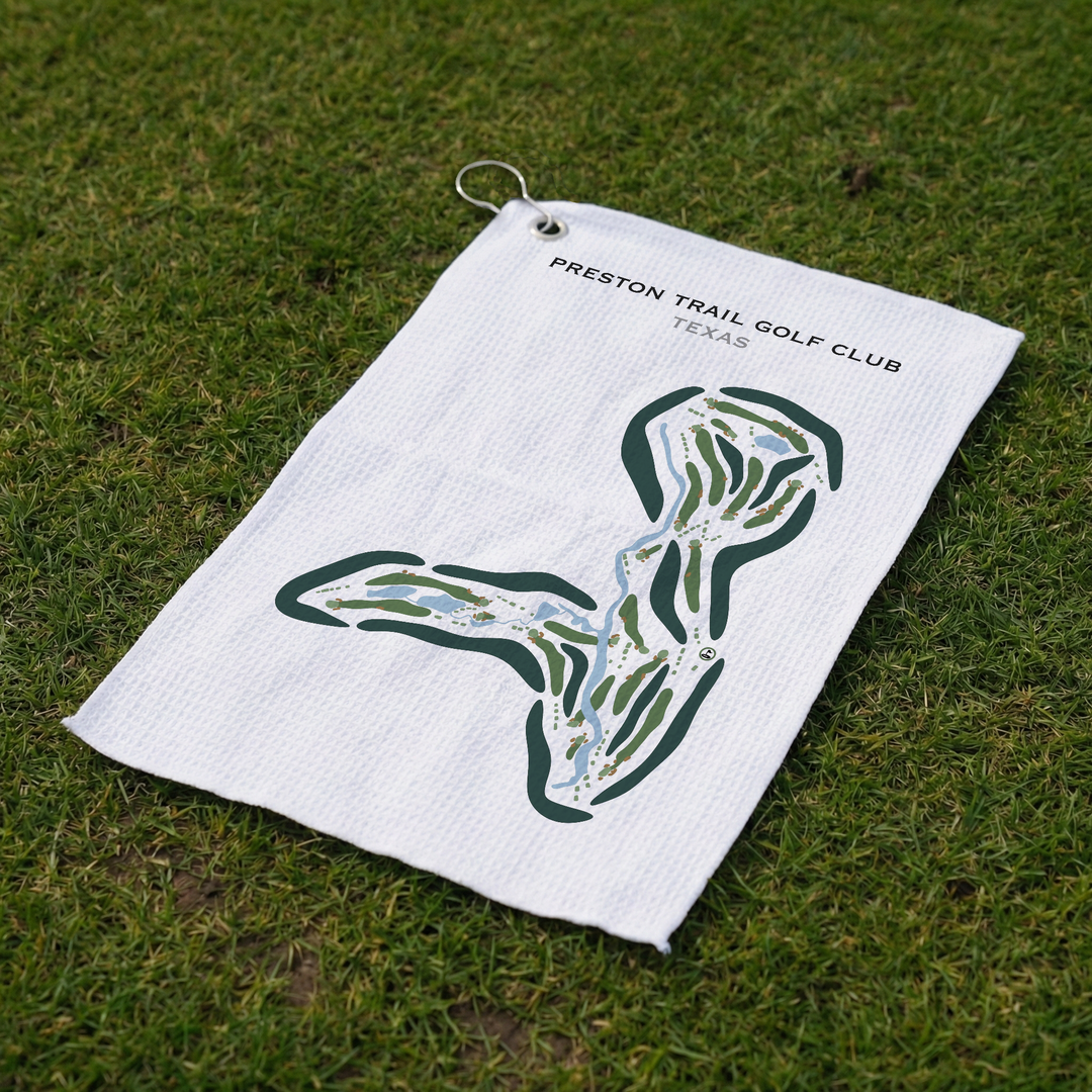 Preston Trail Golf Club, Texas - Printed Golf Course