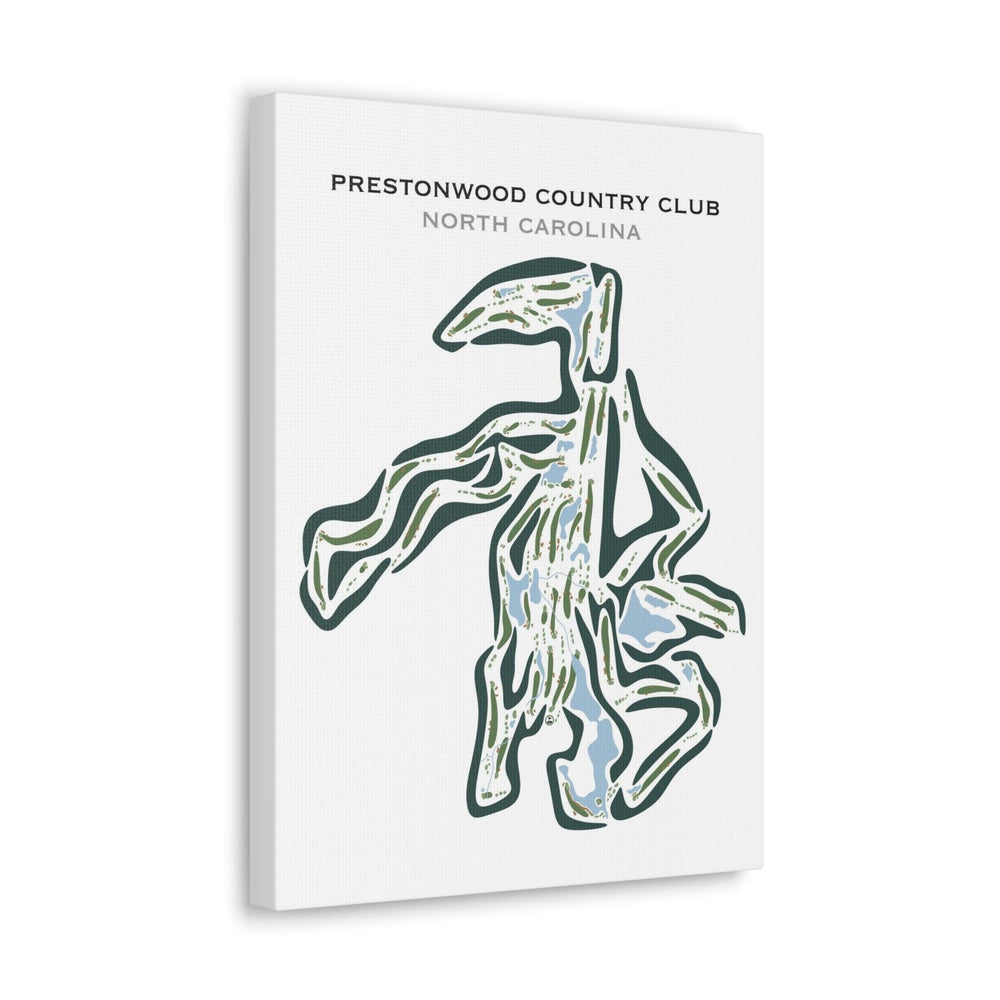 Prestonwood Country Club, North Carolina - Printed Golf Courses - Golf Course Prints
