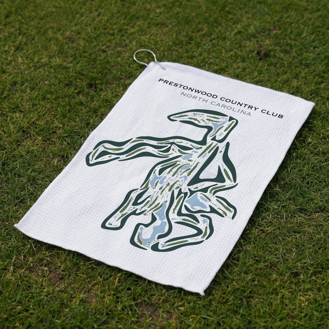 Prestonwood Country Club, North Carolina - Printed Golf Courses