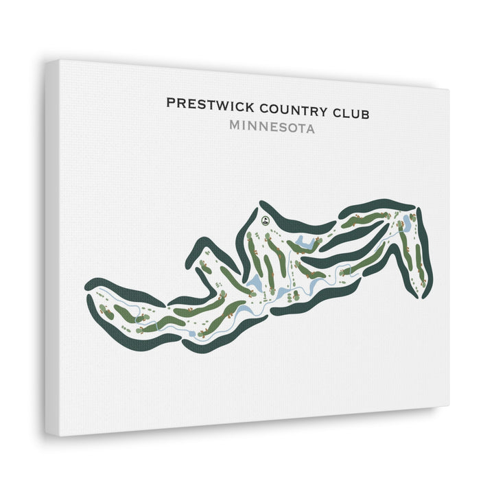 Prestwick Country Club, Minnesota - Printed Golf Courses