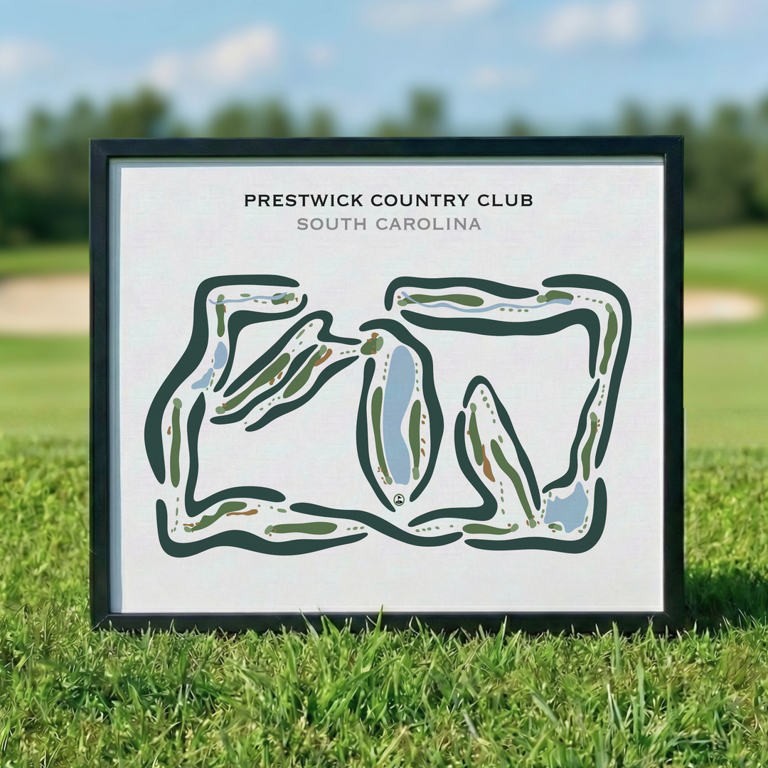 Prestwick Country Club, South Carolina - Printed Golf Courses