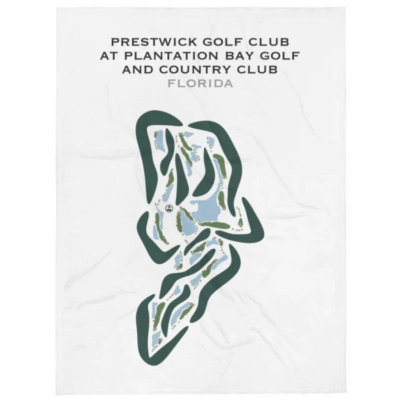 Prestwick Golf Club at Plantation Bay Golf & Country Club, Florida  - Printed Golf Courses