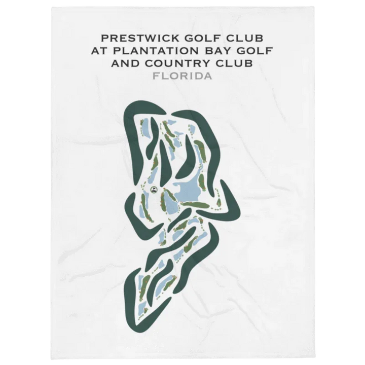 Prestwick Golf Club at Plantation Bay Golf & Country Club, Florida  - Printed Golf Courses