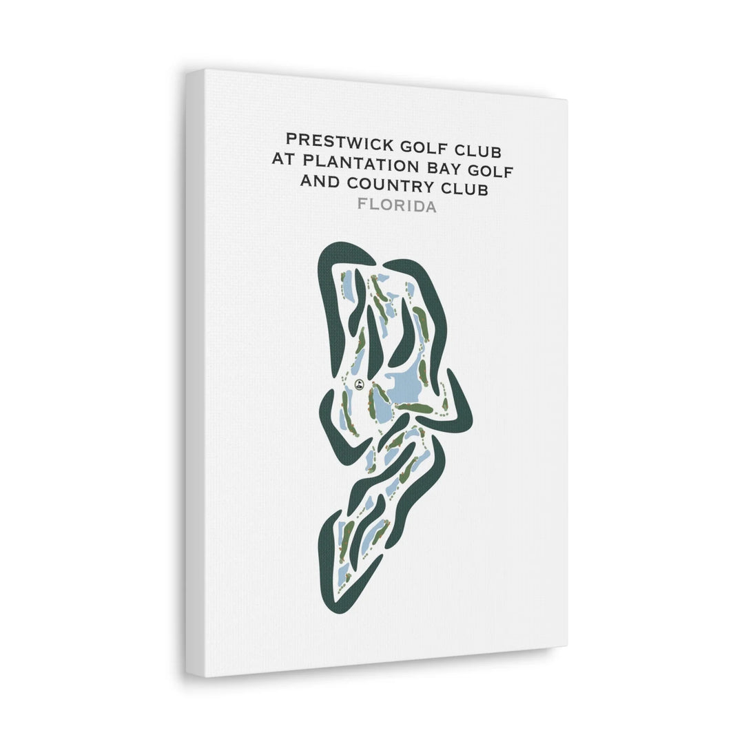 Prestwick Golf Club at Plantation Bay Golf & Country Club, Florida  - Printed Golf Courses
