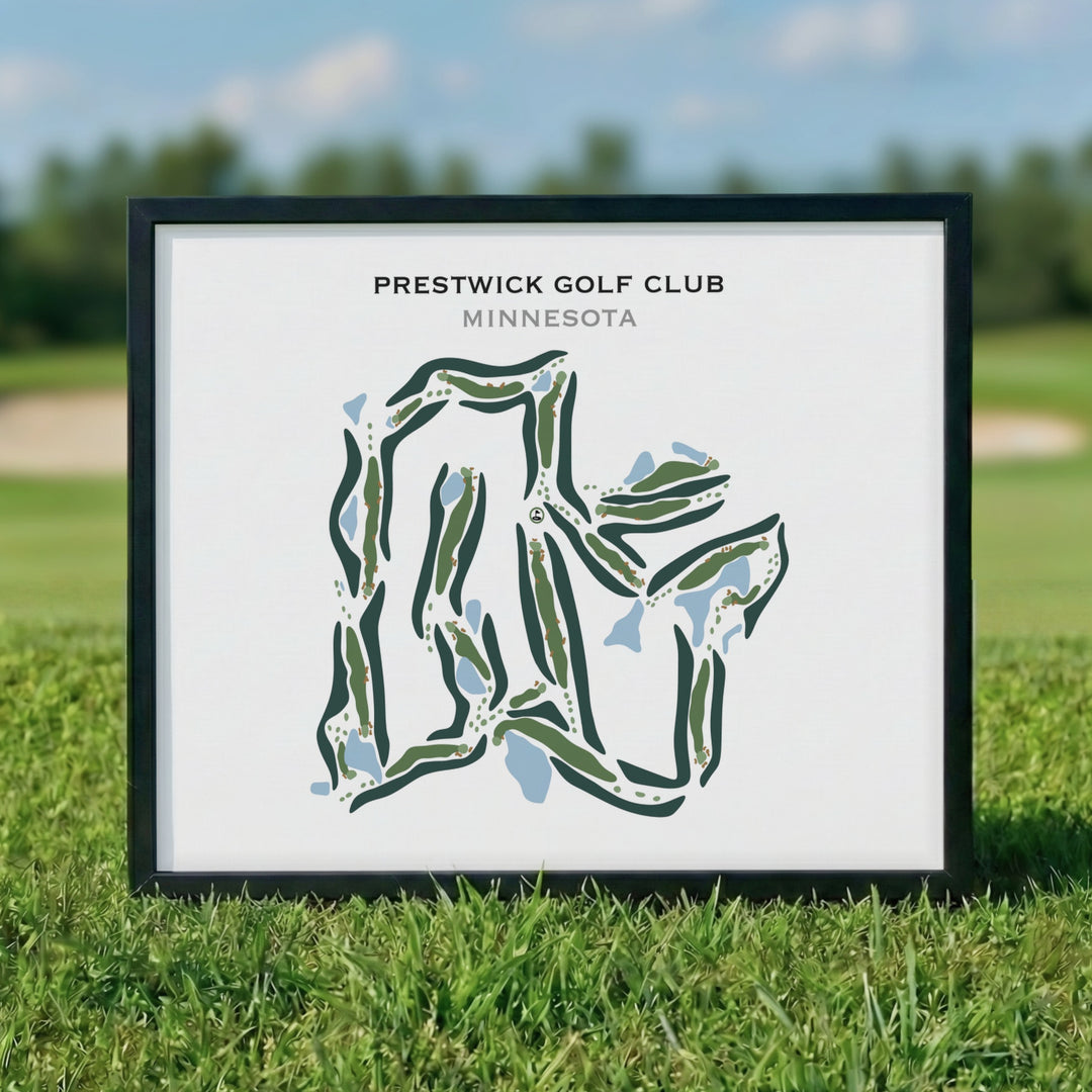 Prestwick Golf Club, Minnesota - Printed Golf Courses