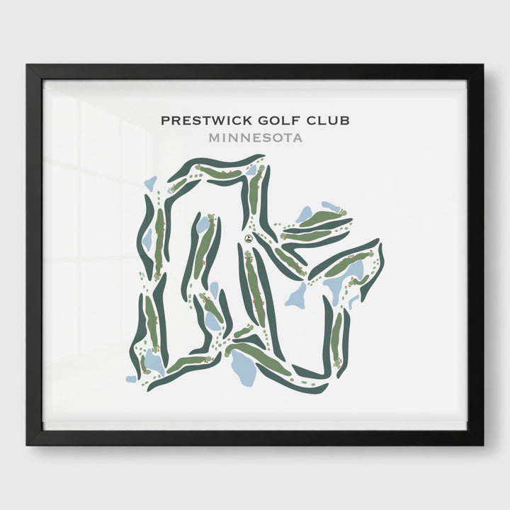 Prestwick Golf Club, Minnesota - Printed Golf Courses