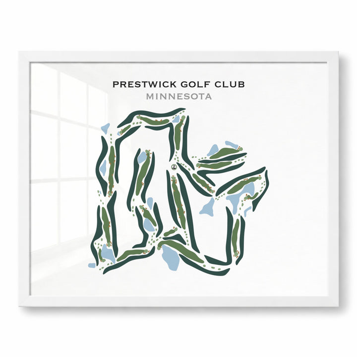 Prestwick Golf Club, Minnesota - Printed Golf Courses