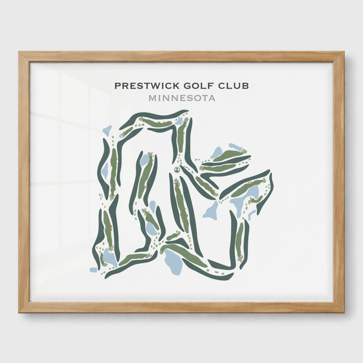 Prestwick Golf Club, Minnesota - Printed Golf Courses