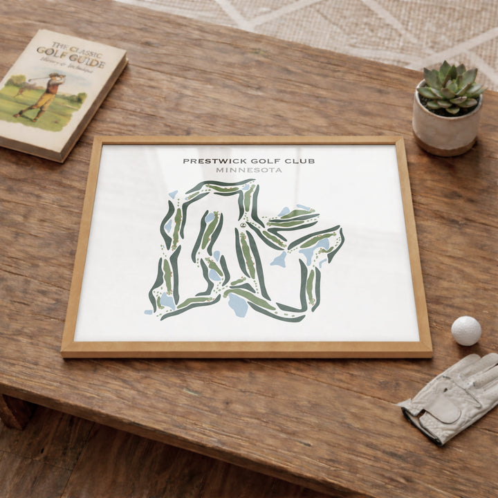 Prestwick Golf Club, Minnesota - Printed Golf Courses