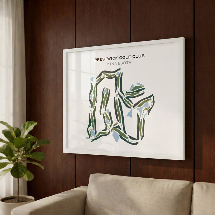 Prestwick Golf Club, Minnesota - Printed Golf Courses