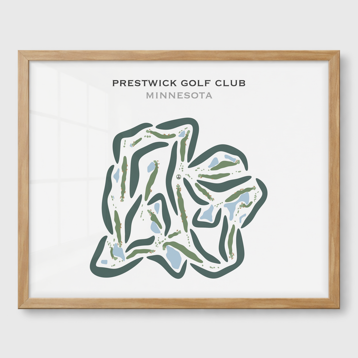 Prestwick Golf Club, Minnesota - Printed Golf Courses