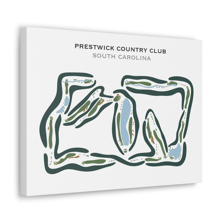Prestwick Country Club, South Carolina - Printed Golf Courses