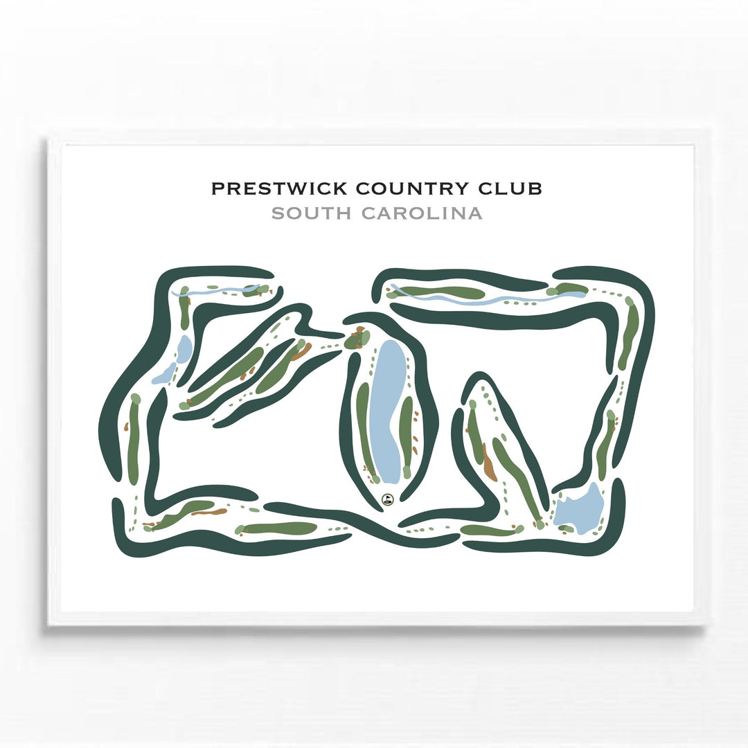 Prestwick Country Club, South Carolina - Printed Golf Courses