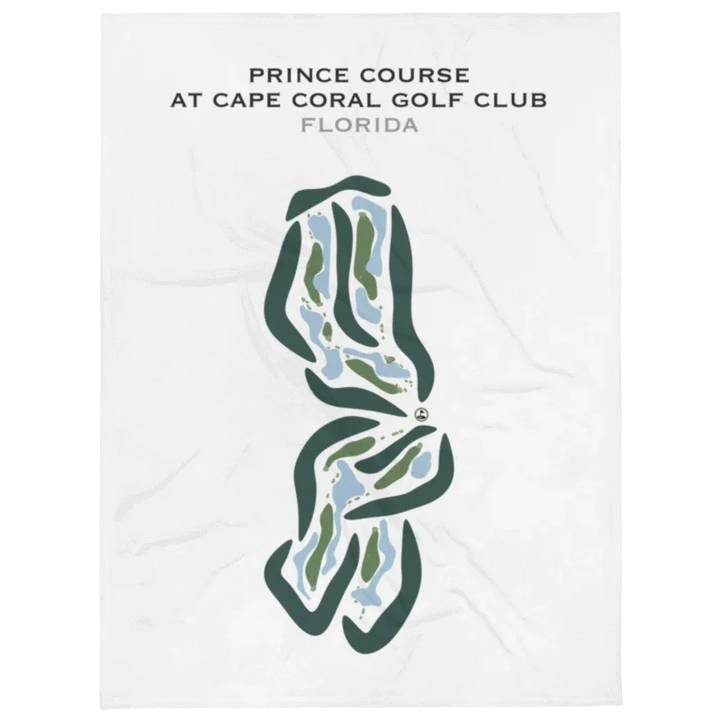 Prince Course at Cape Royal Golf Club, Florida  - Printed Golf Courses
