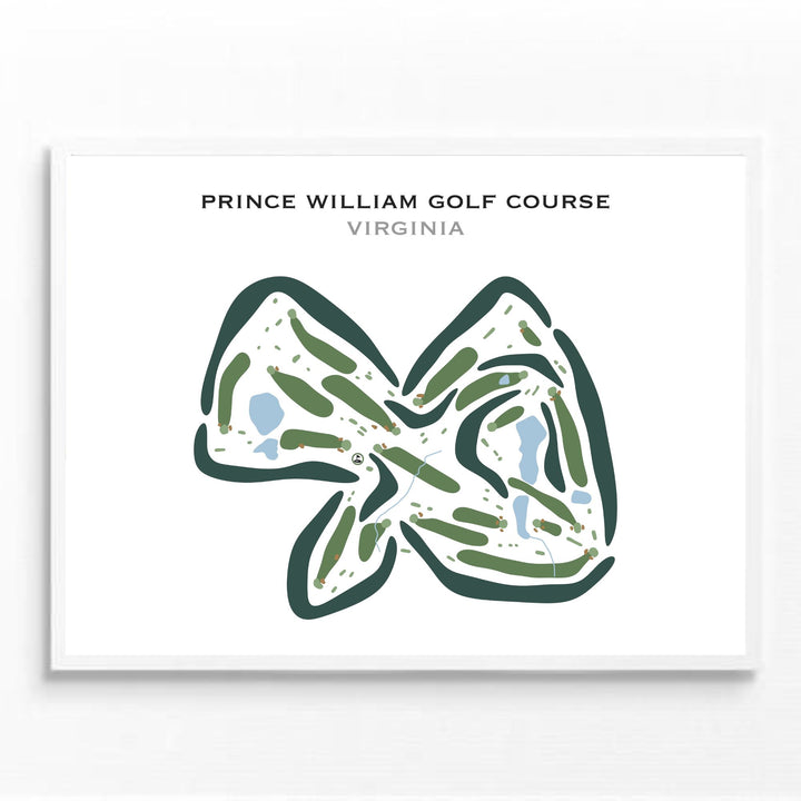 Prince William Golf Course, Virginia - Printed Golf Courses