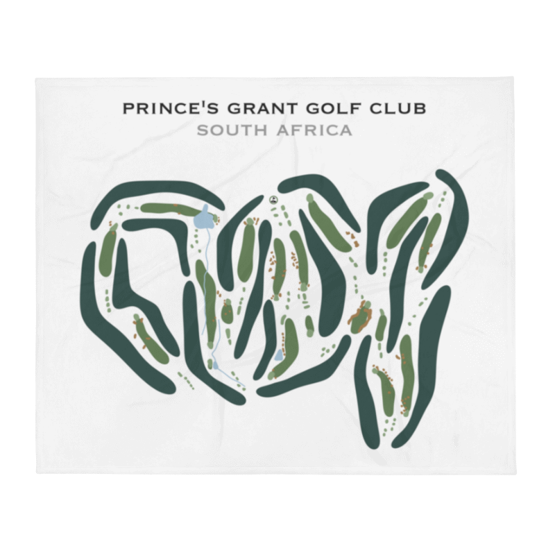 Prince`s Grant Golf Club, South Africa - Printed Golf Courses