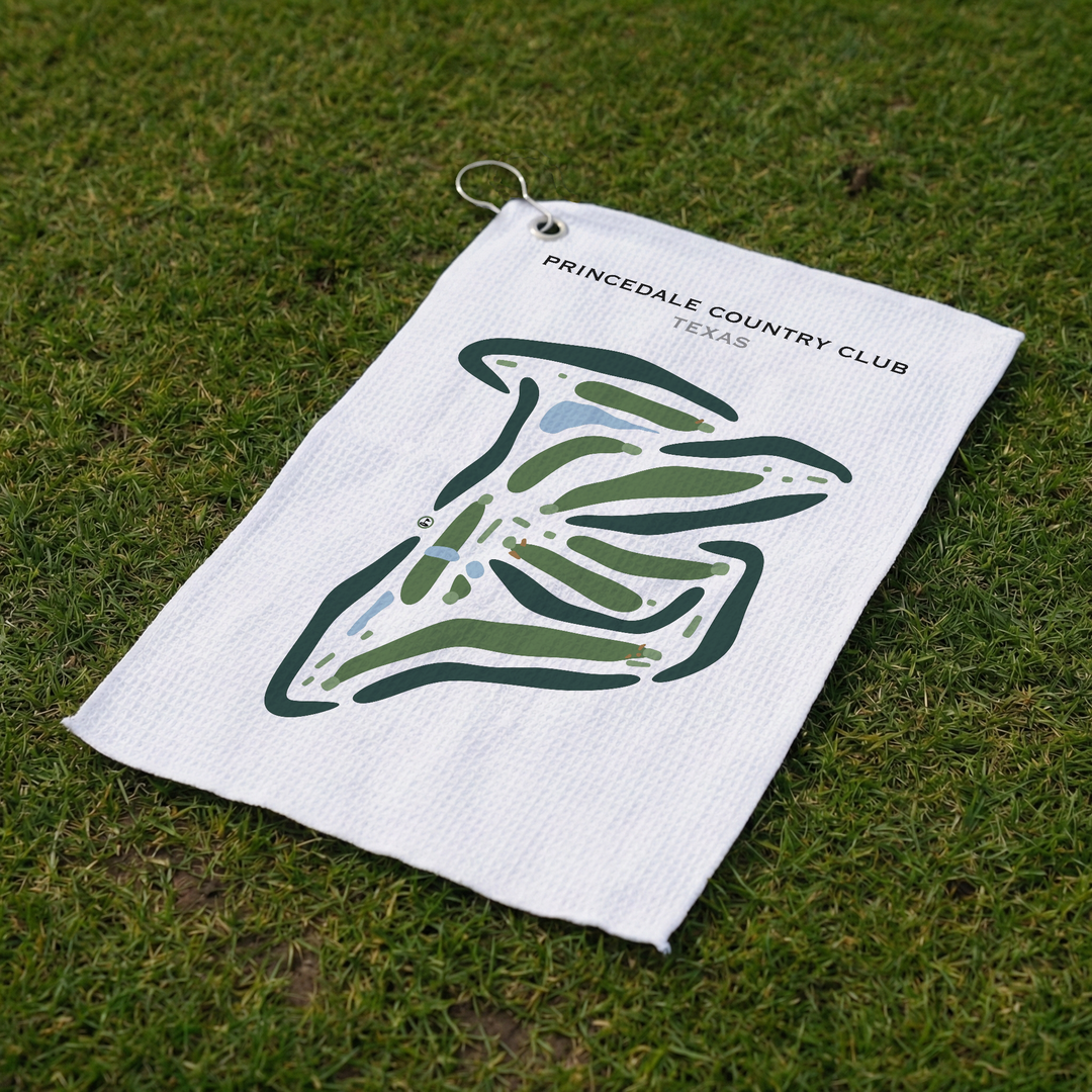 Princedale Country Club, Texas - Printed Golf Courses