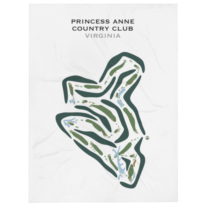 Princess Anne Country Club, Virginia - Printed Golf Courses