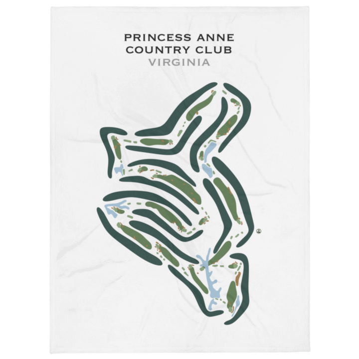 Princess Anne Country Club, Virginia - Printed Golf Courses