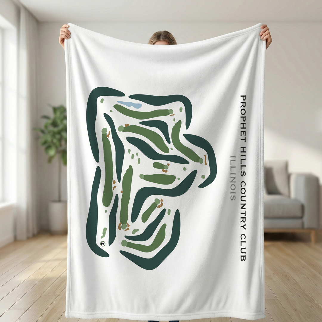 Prophet Hills Country Club, Illinois - Printed Golf Courses