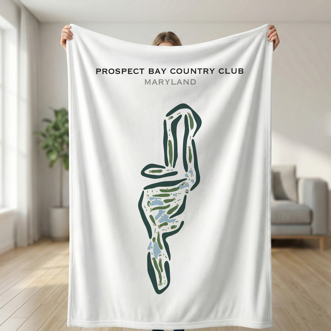 Prospect Bay Country Club, Maryland - Printed Golf Courses