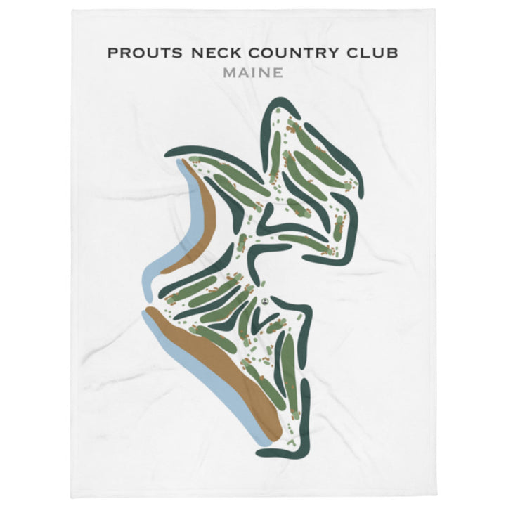 Prouts Neck Country Club, Maine - Printed Golf Course