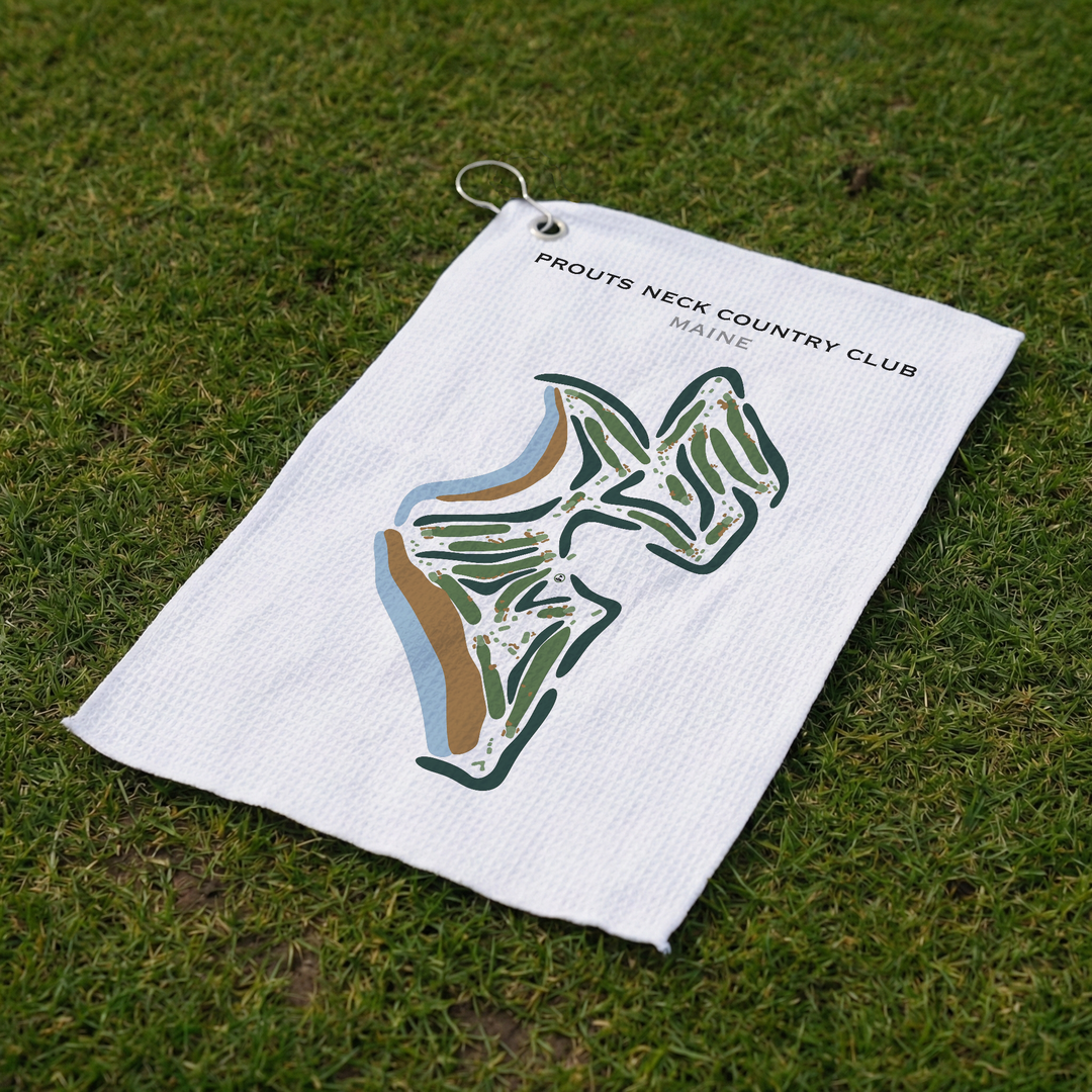 Prouts Neck Country Club, Maine - Printed Golf Course
