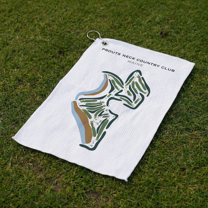 Prouts Neck Country Club, Maine - Printed Golf Course