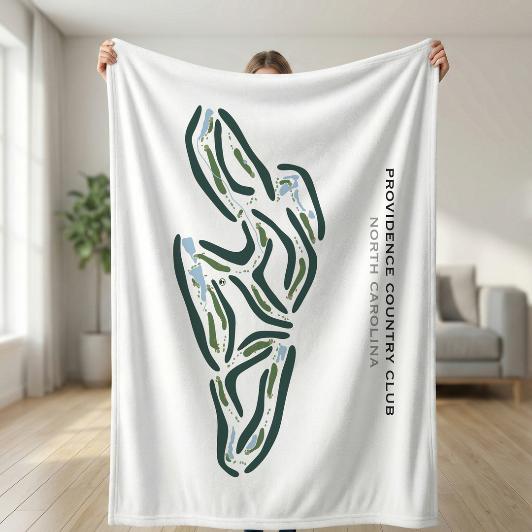 Providence Country Club, North Carolina - Printed Golf Courses