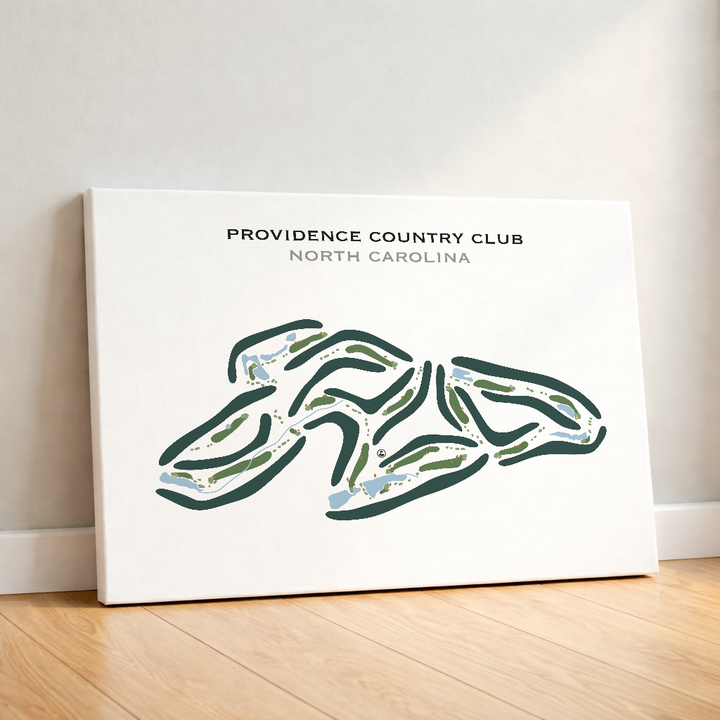 Providence Country Club, North Carolina - Printed Golf Courses