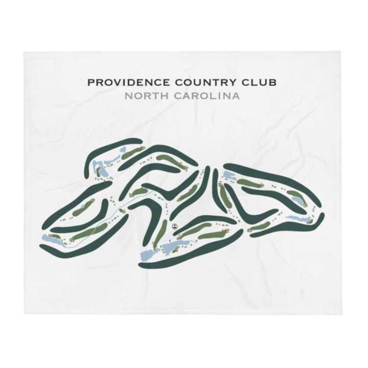 Providence Country Club, North Carolina - Printed Golf Courses