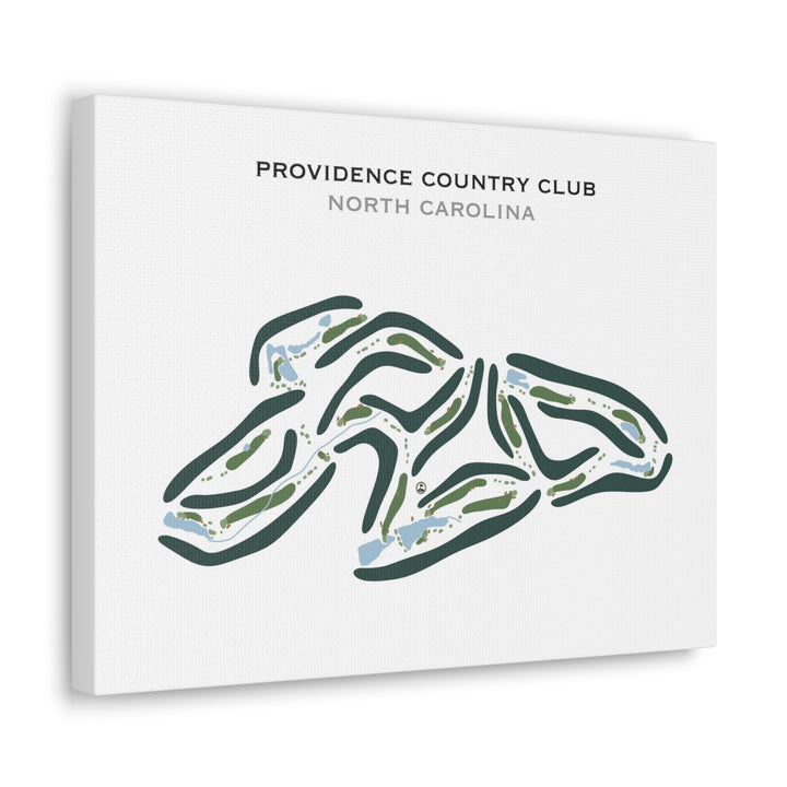 Providence Country Club, North Carolina - Printed Golf Courses