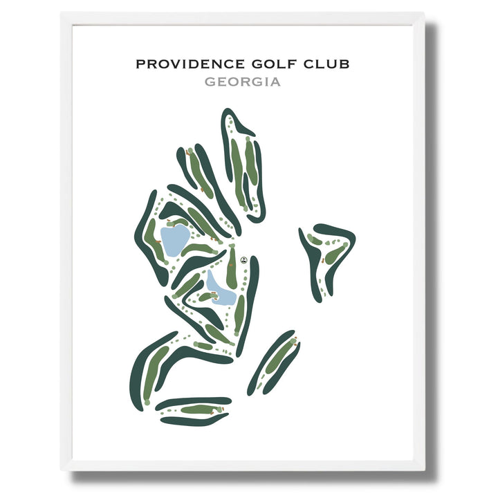 Providence Golf Club, Georgia - Printed Golf Course