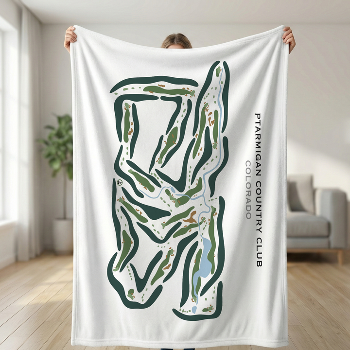 Ptarmigan Country Club, Colorado - Printed Golf Courses