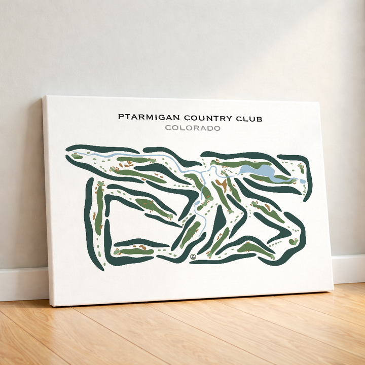 Ptarmigan Country Club, Colorado - Printed Golf Courses