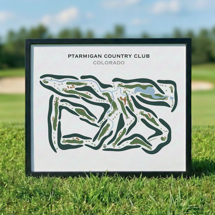 Ptarmigan Country Club, Colorado - Printed Golf Courses