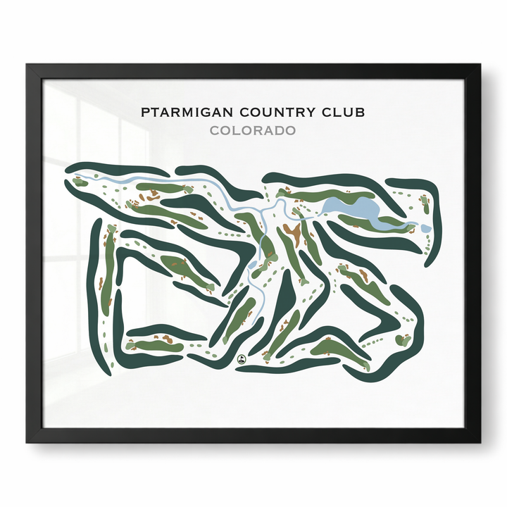 Ptarmigan Country Club, Colorado - Printed Golf Courses