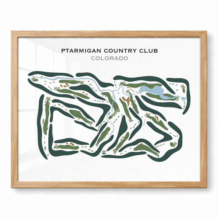 Ptarmigan Country Club, Colorado - Printed Golf Courses