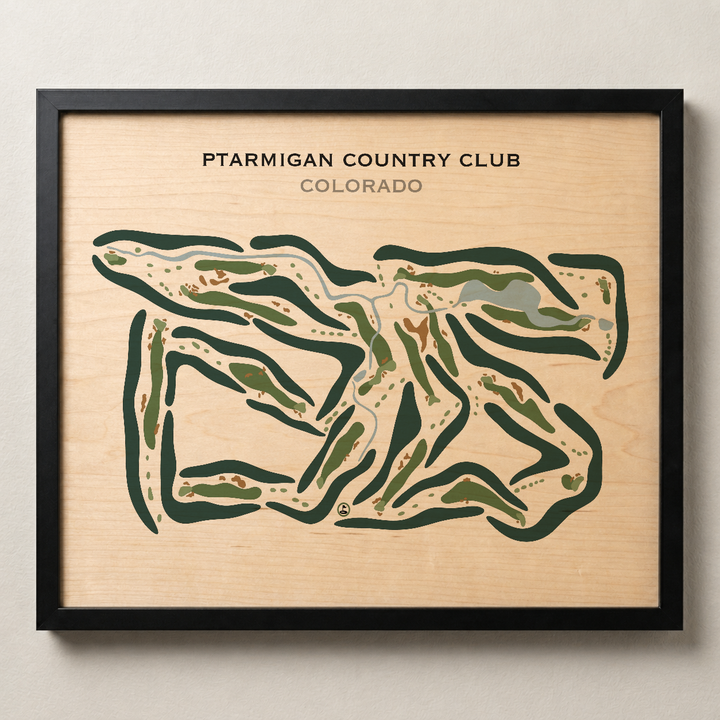 Ptarmigan Country Club, Colorado - Printed Golf Courses