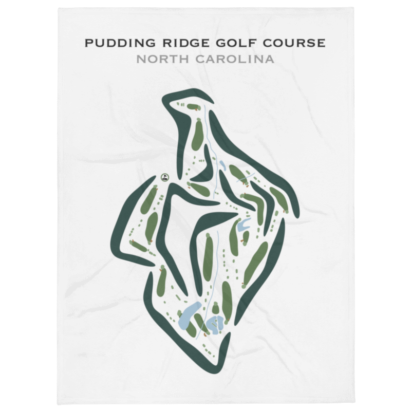 Pudding Ridge Golf Course, North Carolina - Printed Golf Courses