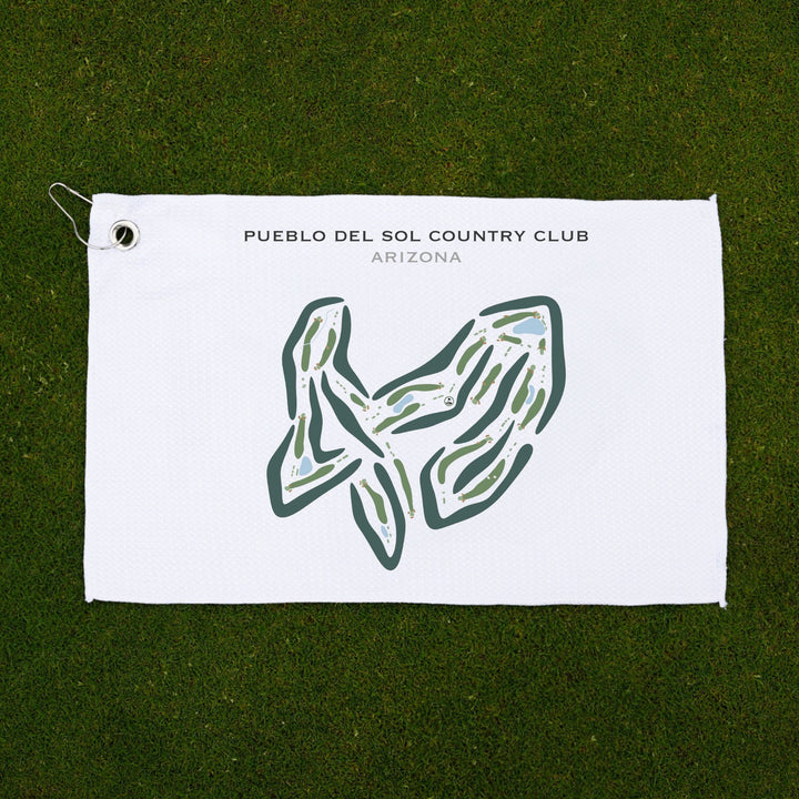 Pueblo Del Sol Country Club, Arizona - Printed Golf Courses